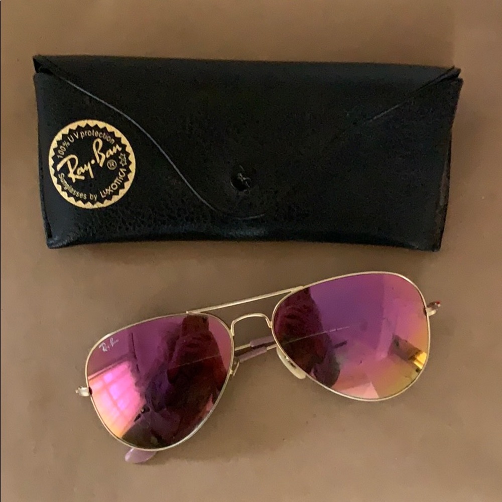 Pink ray bans